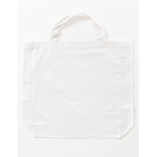 [XT90-1000192972] Torba bawełniana z krótkimi uchwytami XT90 - White