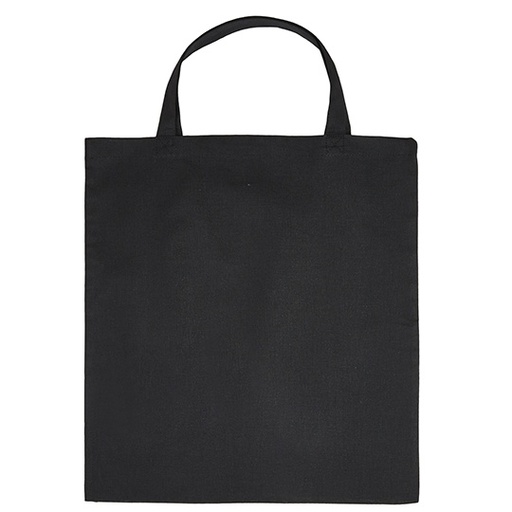 Bawełniana torba z krótkimi uchwytami XT902 - Black