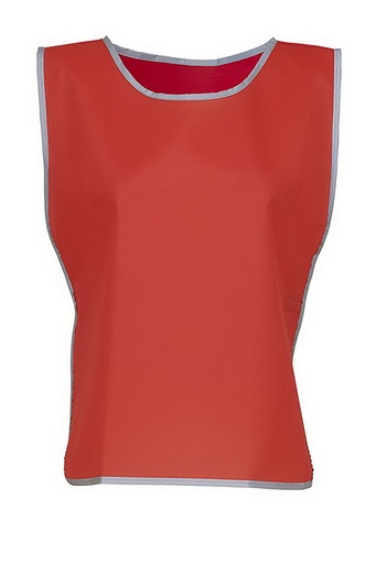 Fartuch Klasyczny Odblaskowy Poliester YK259 - Red