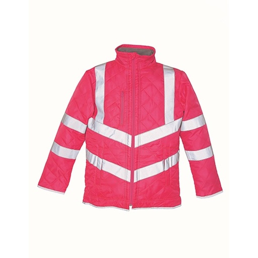 Kurtka Męska Hi-Vis Wodoszczelna YK706 - Pink