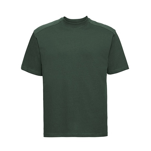 Koszulka Klasyczna Bawelniana Czesana Z010 - Bottle Green