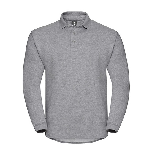 Bluza robocza z kołnierzem Z012 - Light Oxford (Heather)