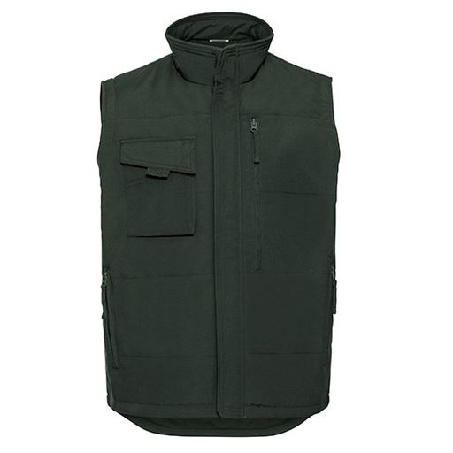 Kamizelka Robocza Klasyczna Odporna na Plamy Z014 - Bottle Green