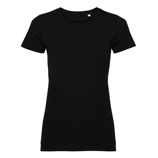 Damski t-shirt slim Z108F - Black
