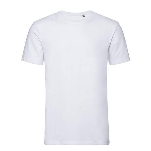 T-shirt Męski Slim Bawełna Organiczna Z108M - White