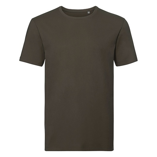 T-shirt męski slim Z108M - Dark Olive
