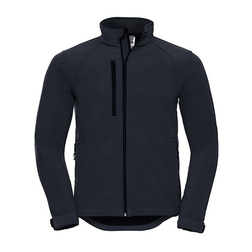 Kurtka Męska Klasyczna Softshell Wiatroszczelna Z140 - French Navy