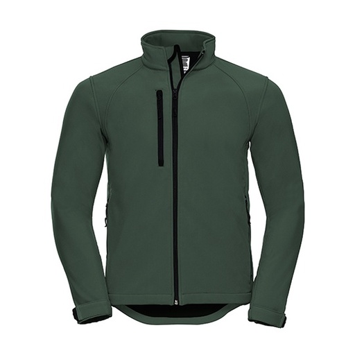 Męska kurtka softshell Z140 - Bottle Green