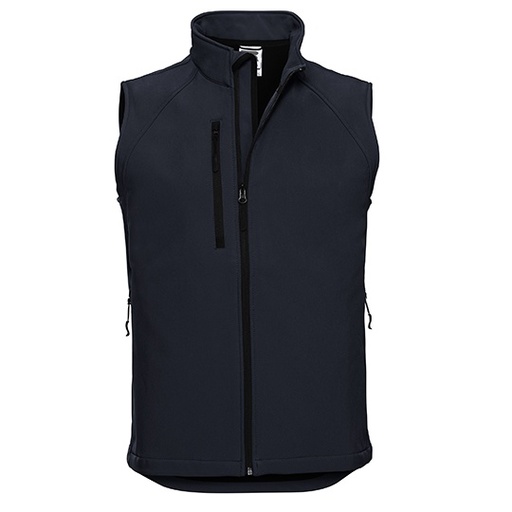 Bezrękawnik Męski Softshell Wiatroszczelny Z141 - French Navy
