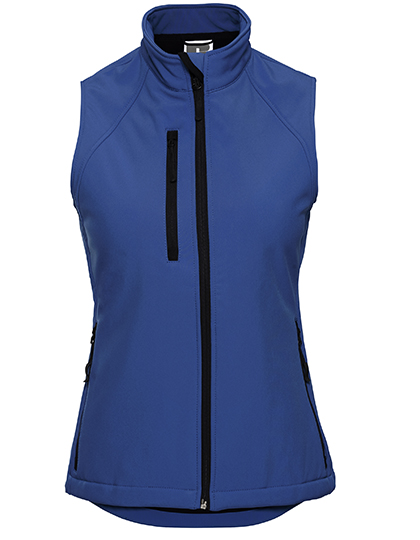 Damska kamizelka Softshell - Azure Blue