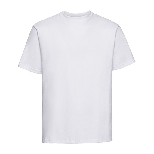 T-shirt Klasyczny Czesana Bawełna Z215 - White