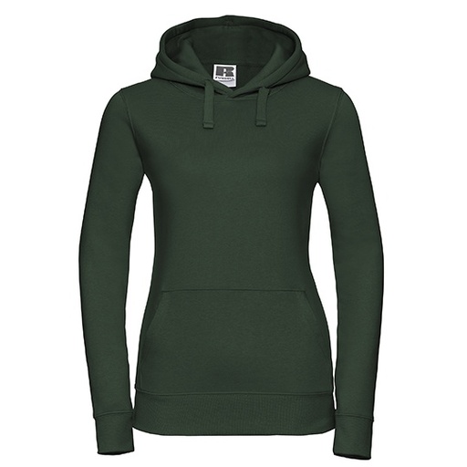 Bluza Damska Slim Czesana Bawełna Trojwarstwowa Z265F - Bottle Green