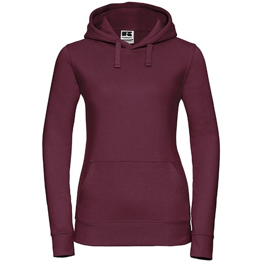 Bluza Damska Slim Czesana Bawełna Trojwarstwowa Z265F - Burgundy