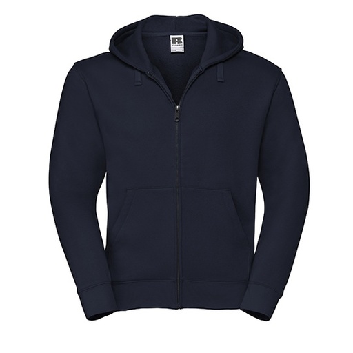 Bluza Slim Czesana Bawełna z Kapturem Z266 - French Navy
