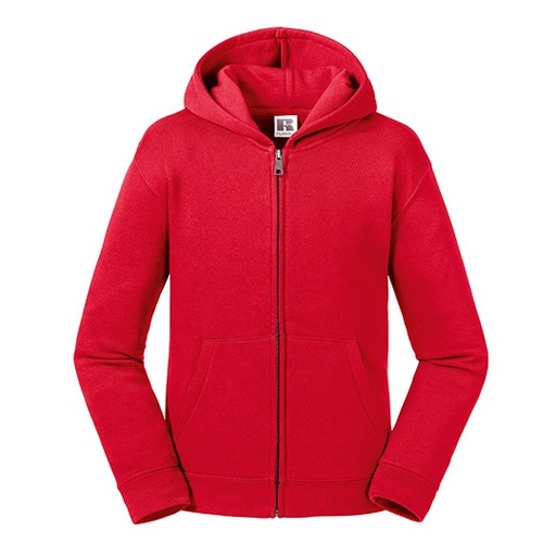 Bluza Dziecieca Rozpinana Bawelniana Z Kapturem Z266K - Classic Red