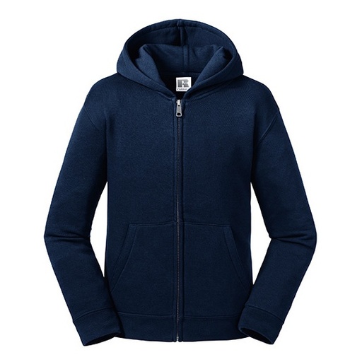 Bluza Dziecięca Rozpinana Bawełniana Z Kapturem Z266K - French Navy