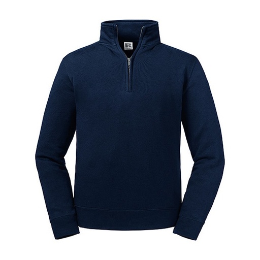 Bluza Męska 1 4 Zip Bawełniana Z270M - French Navy