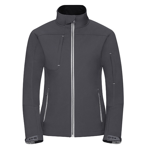 Damska kurtka softshell slim Z410F - Iron Grey