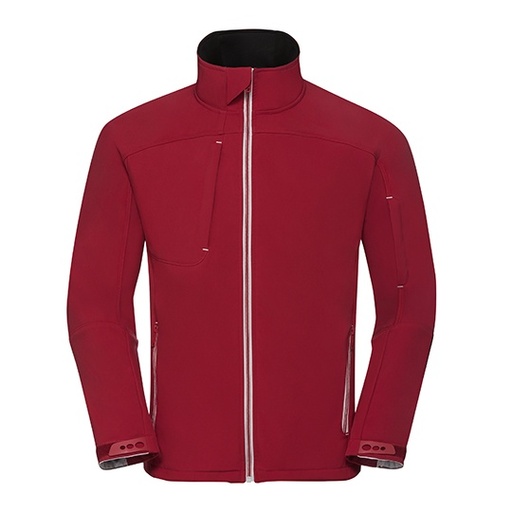 Męska kurtka softshell Z410M - Classic Red