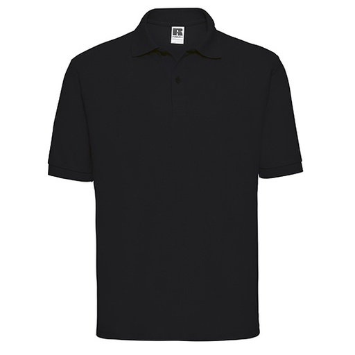 Męska Koszulka Polo Klasyczna Z539 - Black