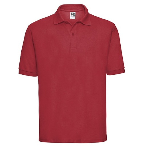 Męska koszulka polo klasyczna Z539 - Bright Red