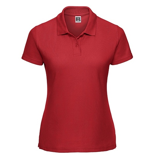 Damska klasyczna polo Z539F - Bright Red