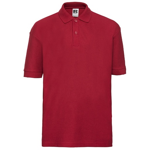 Dziecięce Klasyczne Polo Z539K - Bright Red
