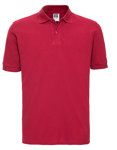 Koszulka Polo Męska Klasyczna Pika Z569 - Classic Red