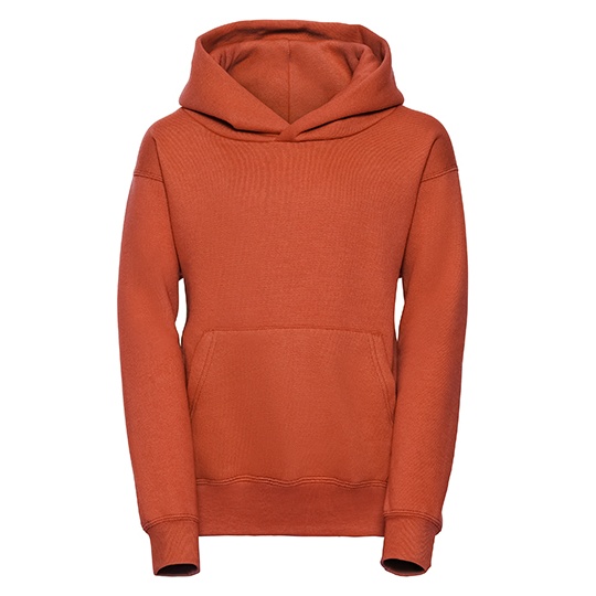 Bluza Klasyczna Czesana Bawelna Z575NK - Orange