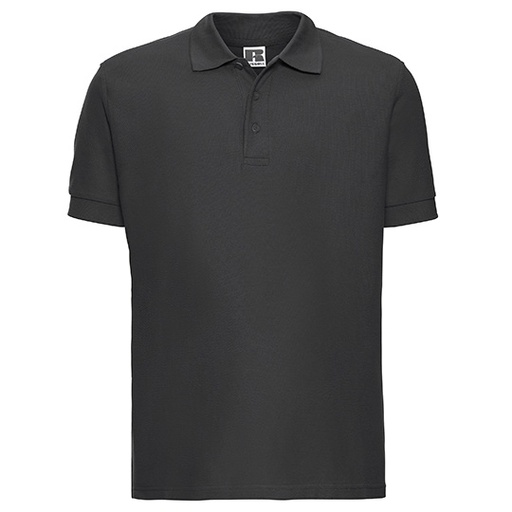 Męskie klasyczne polo Z577 - Titanium (Solid)