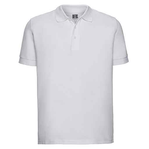 Koszulka Polo Męska Klasyczna Bawełniana Pika Z577 - White