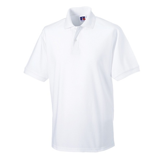 Koszulka Polo Meska Klasyczna Pika Z599 - White