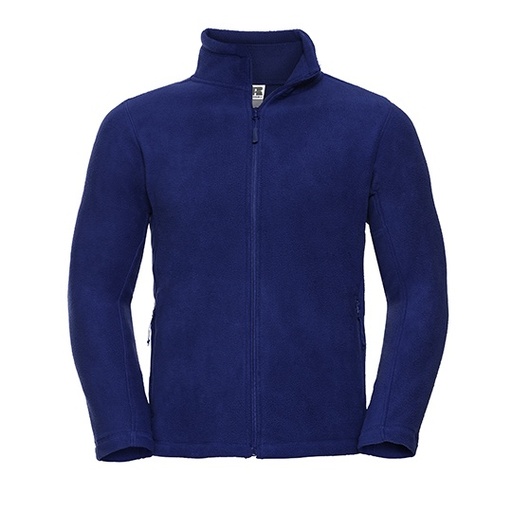 Męska Bluza Polarowa z Zamek Z8700 - Bright Royal