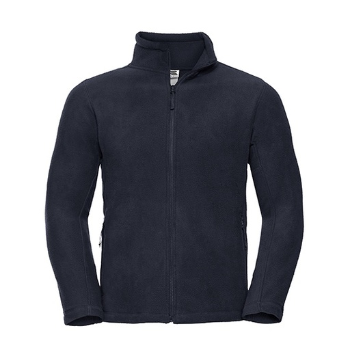 Bluza Meska Klasyczna Polarowa na Zamek Z8700 - French Navy