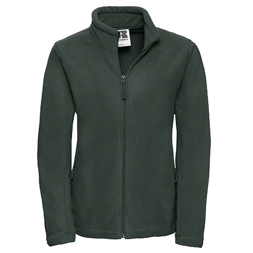 Damska bluza polarowa zapinana na zamek Z8700F - Bottle Green