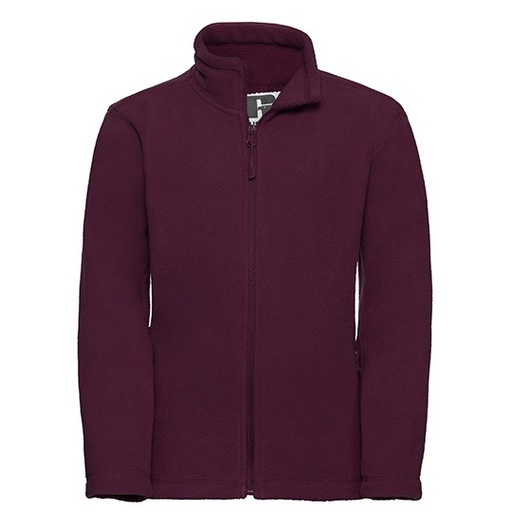 Dziecięcy polar rozpinany Z8700K - Burgundy