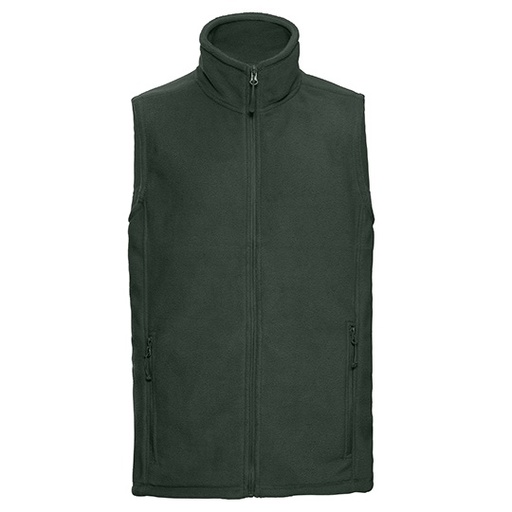 Męski bezrękawnik polarowy klasyczny Z8720 - Bottle Green