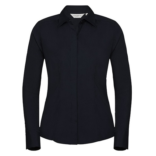 Koszula Damska Slim Popelina Z924F - French Navy