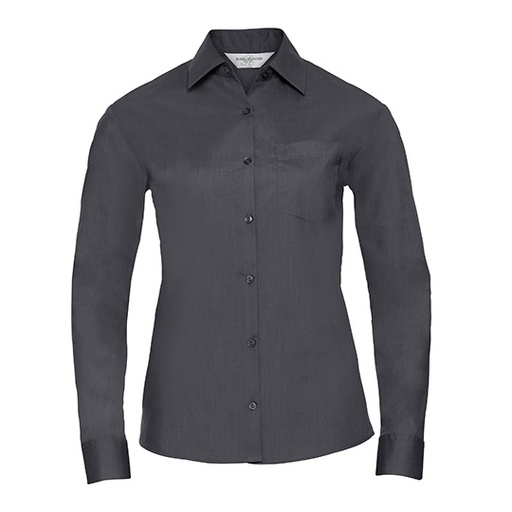 Damska koszula z długim rękawem Z934F - Convoy Grey