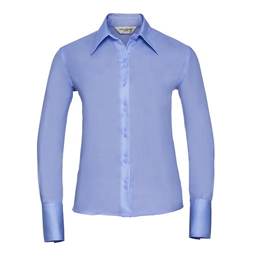 Damska koszula slim z długim rękawem Z956F - Bright Sky