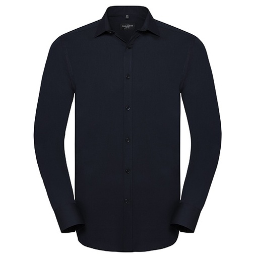 Koszula Męska Slim Fit Bawełna LYCRA Z960 - Bright Navy