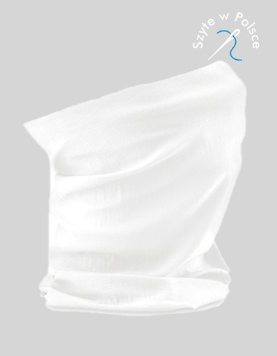 Komin szal tunelowy Rebs01 - Bialy