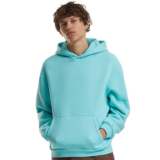 Bluza Oversize Bawełniana Poliestrowa BY284 - Beryl Blue