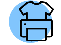 DTG na naturalnej torbie bawełnianej