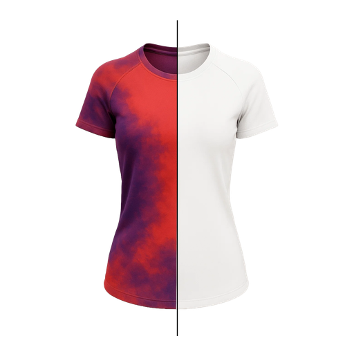 Koszulka sportowa raglanowa damska 2KRSM - Bialy (Dzianina Sport Lezka)