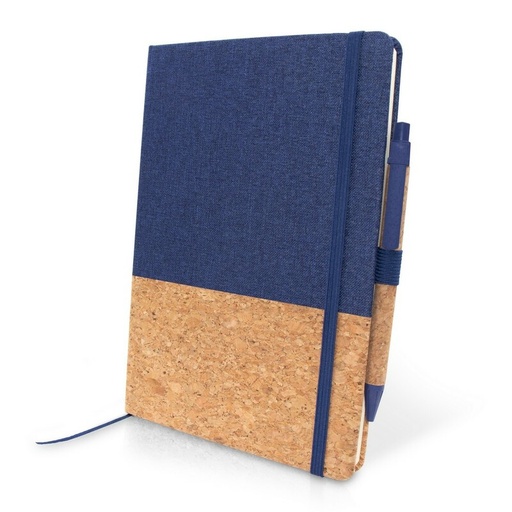 Notatnik A5 z długopisem V0056 - Granatowy