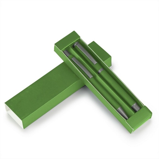Zestaw piśmienniczy V1957 V1957-06 - Zielony