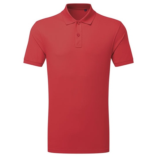 Koszulka Polo Meska Techniczna Odprowadzajaca Wilgoc AQ002 - Red