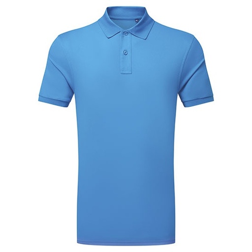 Męskie Polo z Poliestru AQ001 - Sapphire