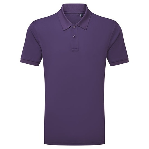 Męska techniczna koszulka polo AQ002 - Purple
